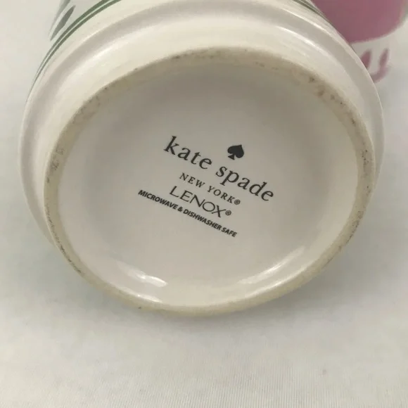 ⚡️Home⚡️ New Kate Spade All In Good Taste Stacking Mugs Set Of 3 - Picture 4 of 4